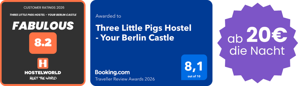 Three Little Pigs - Hostel en Berlín